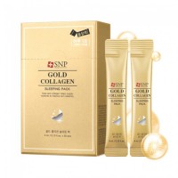 SNP Ночная маска с коллагеном и золотом Gold Collagen Sleeping Pack