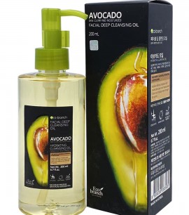 Eco Branch Гидрофильное масло для глубокого очищения c авокадо Facial Deep Cleansing Oil Avocado