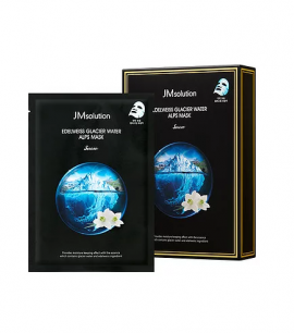 JMsolution Увлажняющая Маска-салфетка с экстрактом эдельвейса Edelweiss Glacier Water Alps Mask Snow