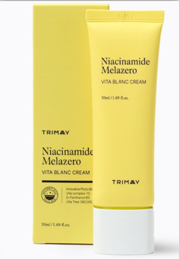 Trimay Осветляющий крем c ниацинамидом и витаминным комплексом Niacinamide Melazero Vita Blanc Cream